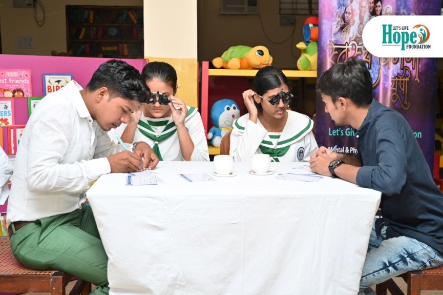 Let's Give Hope Foundation organized an Eye Check-up Camp under our 