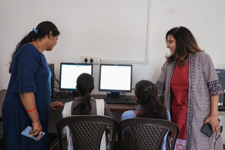 Computer education among underprivileged students